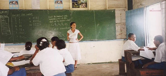 Can you help to send 'Little luxuries' to a Fijian school?