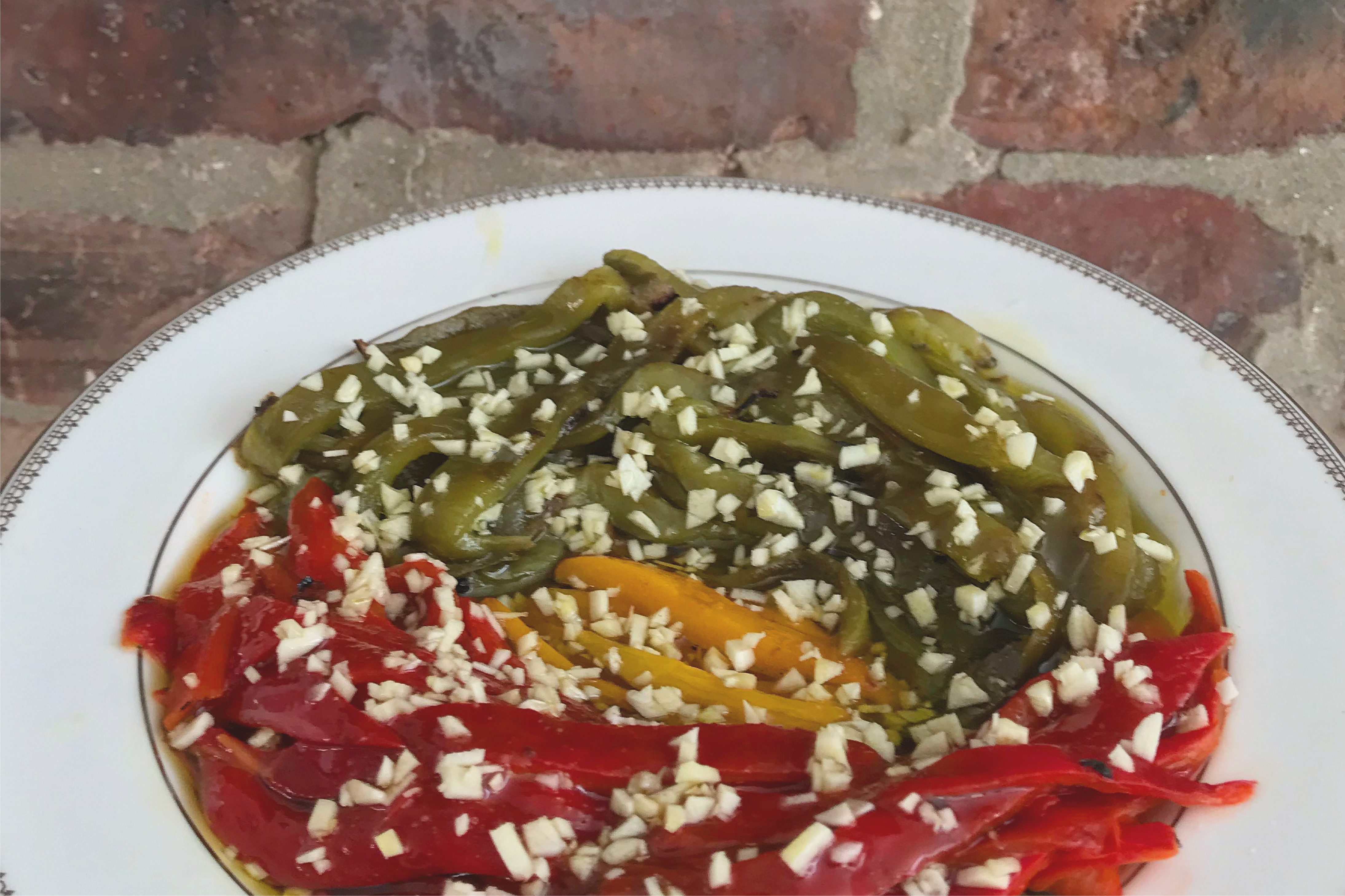 Food For Thought - Algarve Grilled Pepper Salad