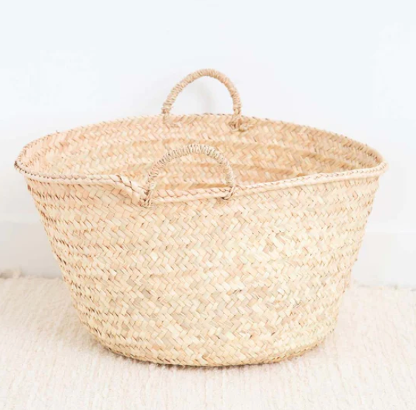 Classic Basic Straw Basket