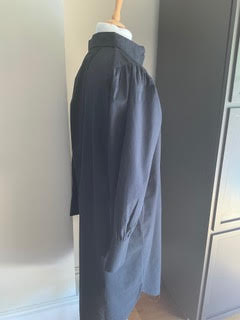 Lara Dress in Deep Indigo Size M