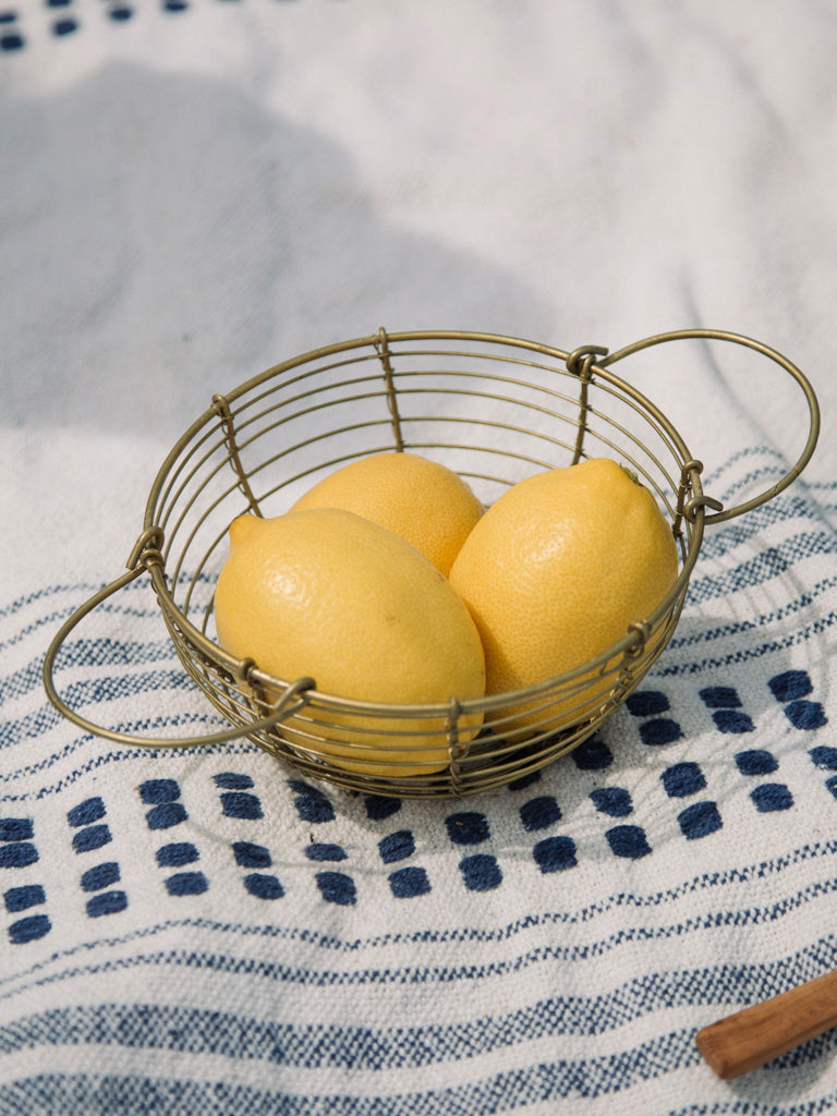 Round Wire Baskets - Set of 2