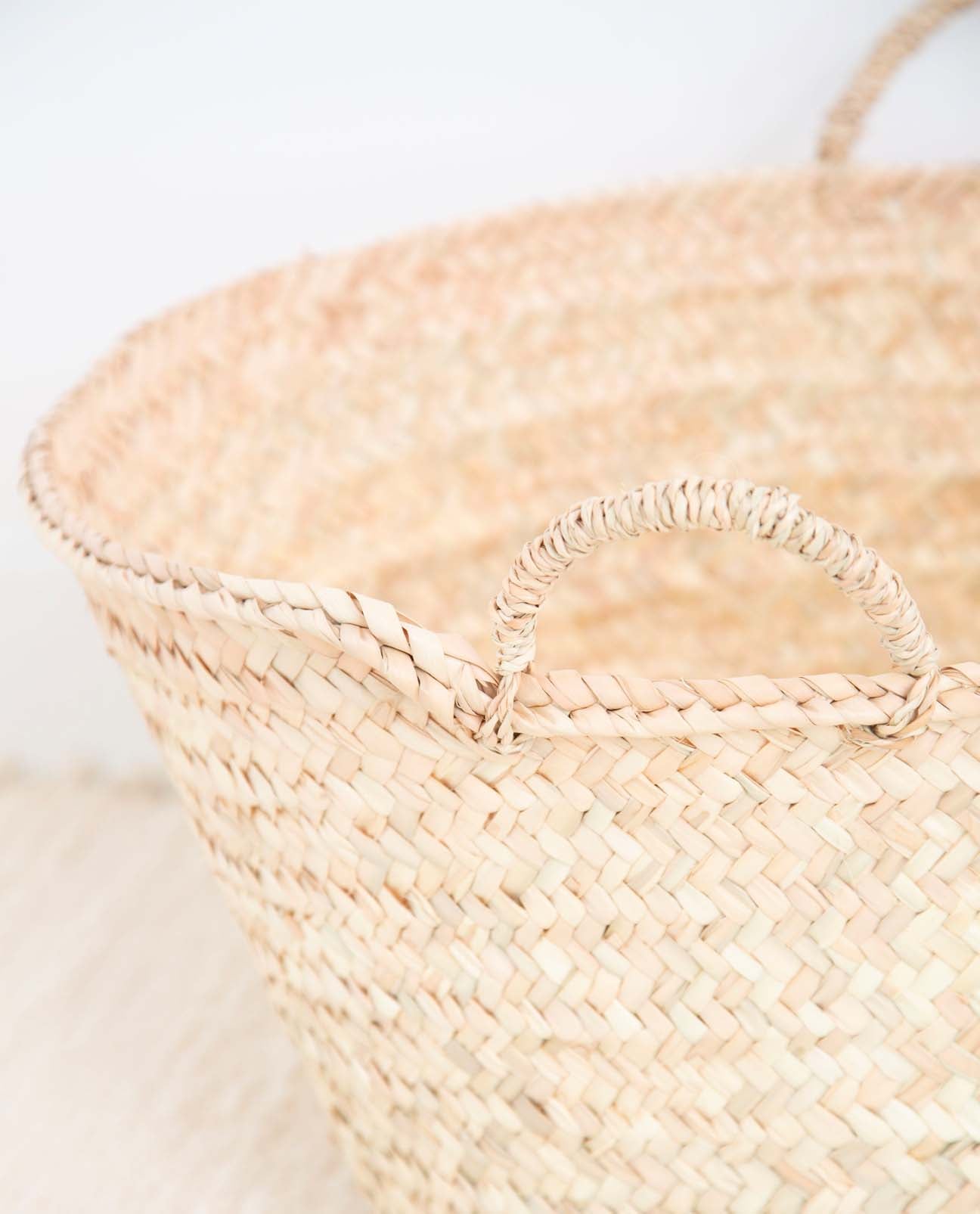 Classic Basic Straw Basket