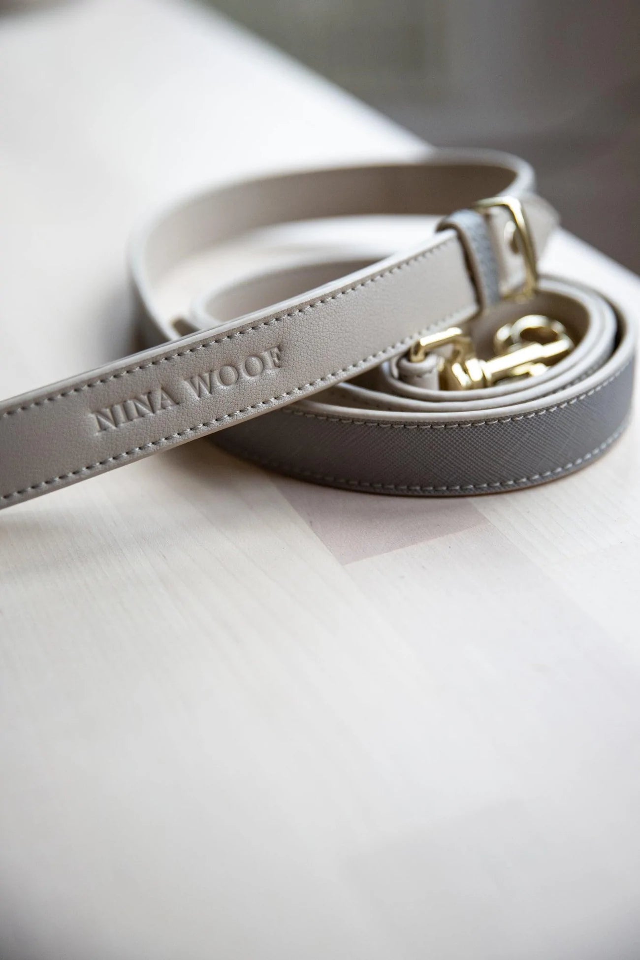 Nina Woof London Vegan Leather Dog Lead