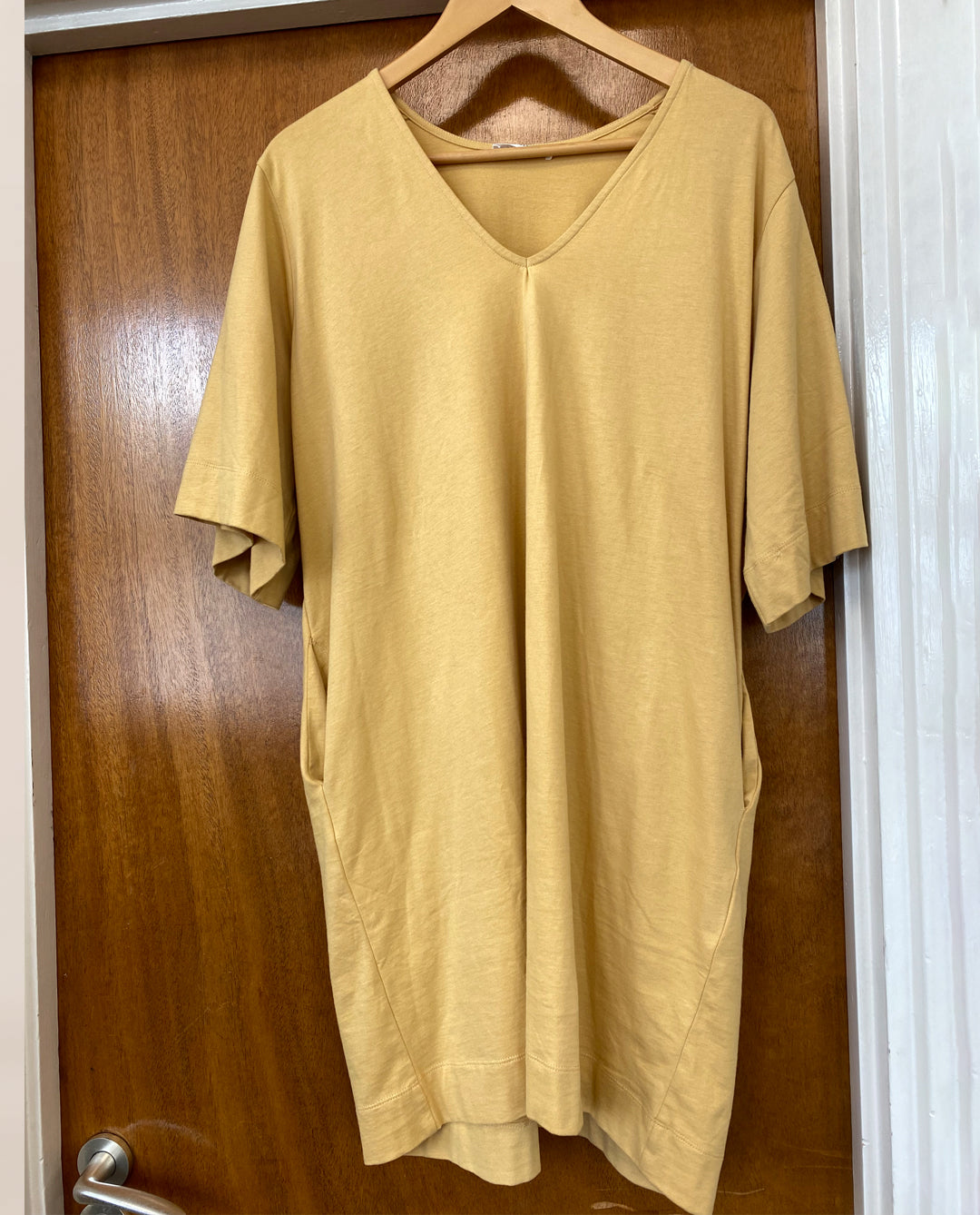 Sasha Organic Cotton Dress in Honey L