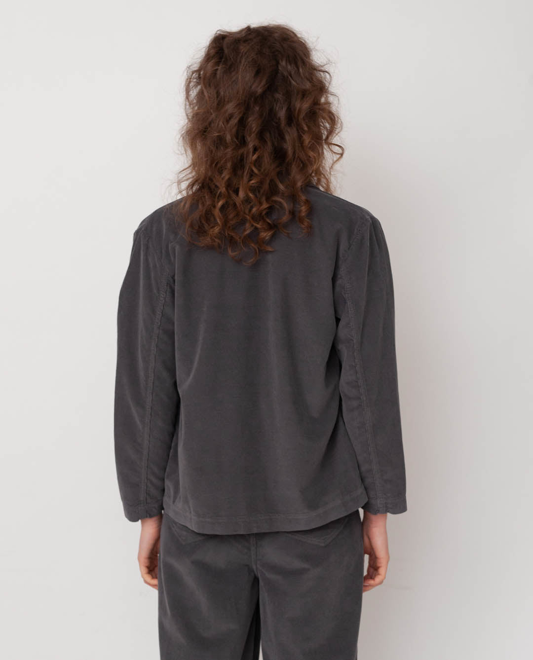Sharon Organic Cotton Jacket In Slate