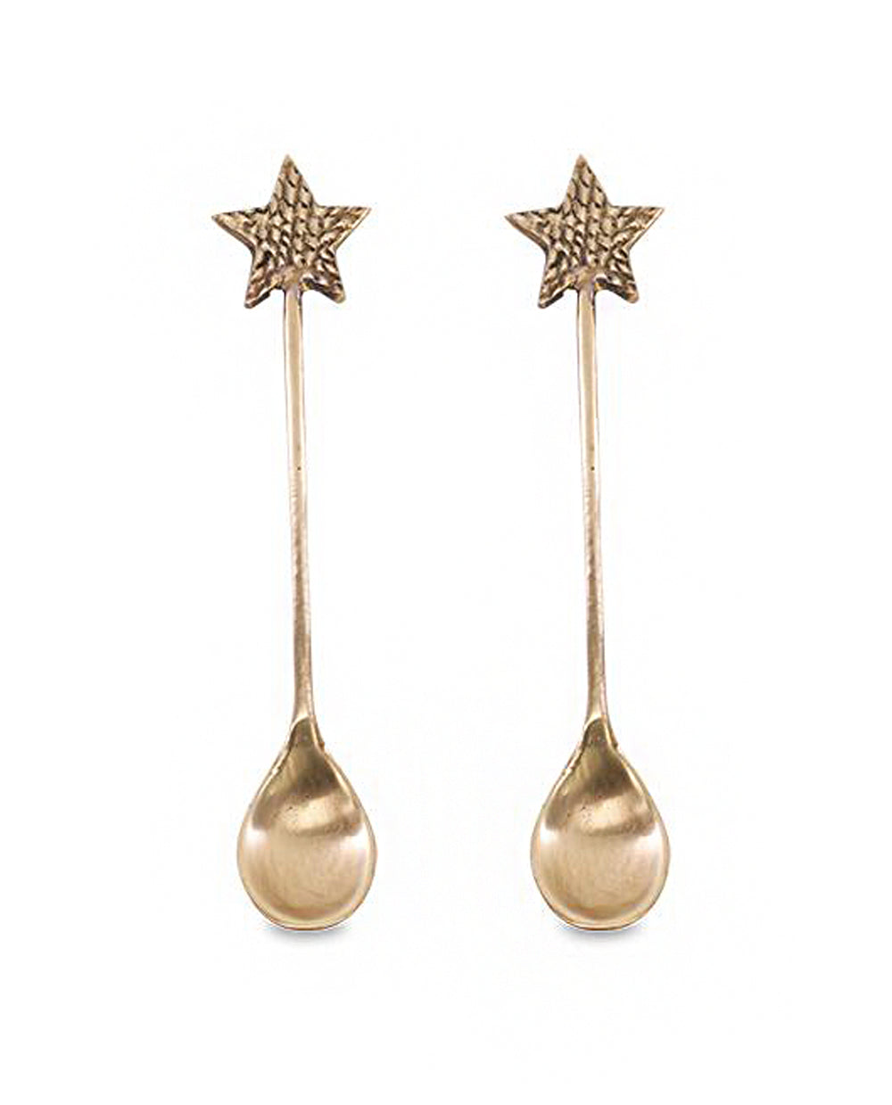 Star Brass Spoon Set