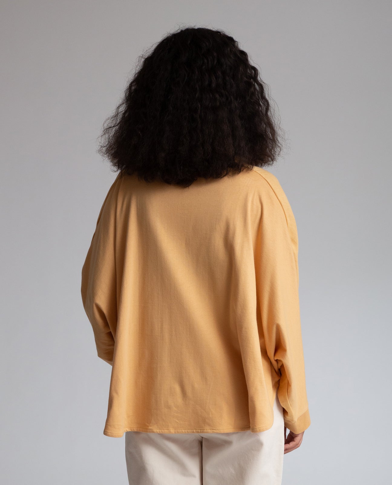 Ximena-May Organic Cotton & Linen Blouse In Sunflower