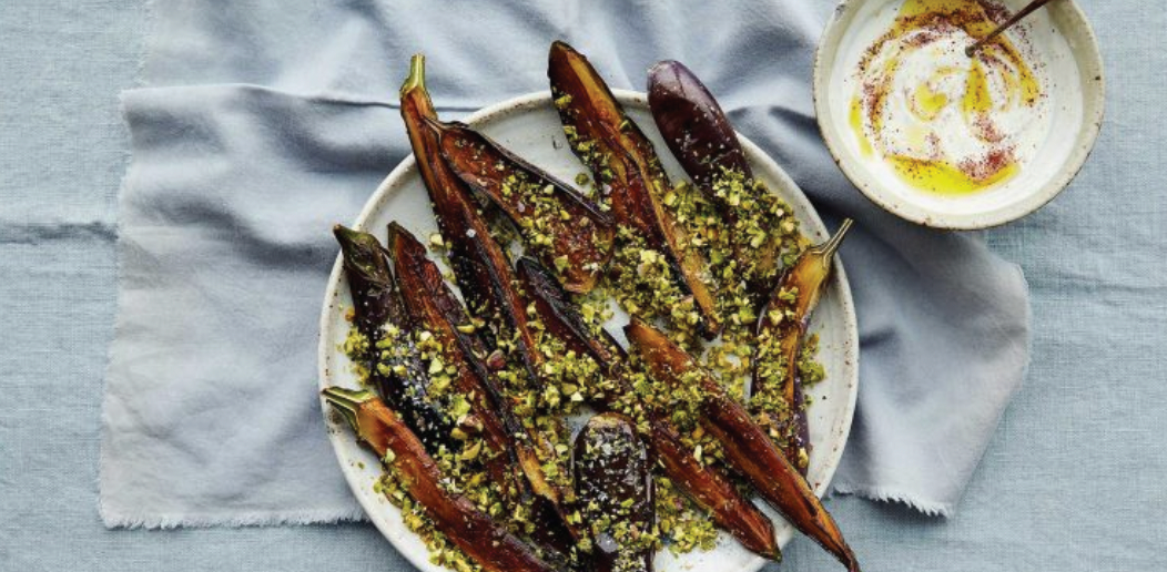 Food For Thought - Aubergine Wedges