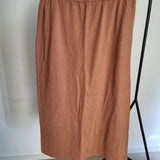 Pam Skirt In Tan Size M Preloved