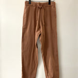 Maisie-Jane Organic Cotton Brushed Twill Trouser in Cinnamon