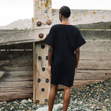 Toba Organic Cotton Dress in Black