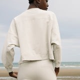 Ondine Organic Cotton Trousers in Stone