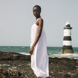Onda Organic Cotton Dress in White