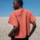 Meri Organic Cotton Top in Rust