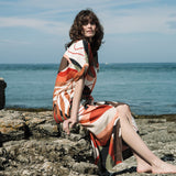 Hali-Paige Tencel Dress in Rockpool Print