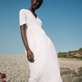 Gali Organic Cotton Dress in White