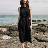 Cece Organic Cotton Dress in Black
