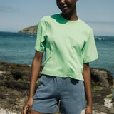 Bay Organic Cotton Top in Apple