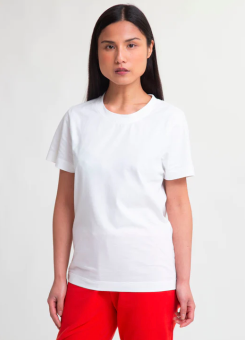 Maliah Organic Cotton T-Shirt In White