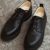 Verona Derby Shoe In Black