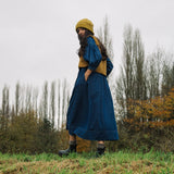 Evergreen Organic Cotton Cord Gilet in Ochre