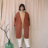 Akoya Organic Cotton Quilted Jacket in Tortoiseshell