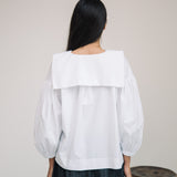 Prunus Organic Cotton Poplin Shirt in White