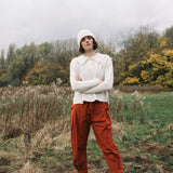 Rini Recycled Wool Jumper in Off-White