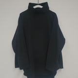 Nara Organic Cotton Felpe Sweatshirt in Black