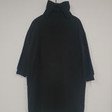 Orini Organic Cotton Felpe Dress in Black