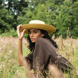 Ameera Organic Cotton Shirt in Cacao