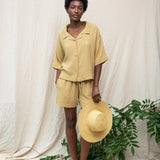 Arlo Organic Cotton Short in Straw
