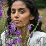 Kaz-May Linen Top in Snow White