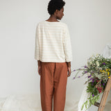 Cedar Organic Cotton Trouser in Russet