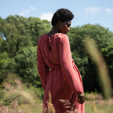 Cordelia Organic Cotton Top in Rose