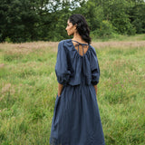 Dune Organic Cotton Top in Midnight