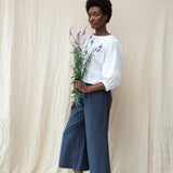 Dune Organic Cotton Top in White