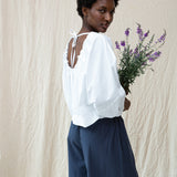 Dune Organic Cotton Top in White
