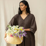 Fauna Organic Cotton Dress in Cacao