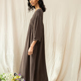 Fauna Organic Cotton Dress in Cacao