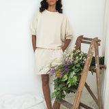 Helios Organic Cotton Felpe Sweatshirt in Undyed