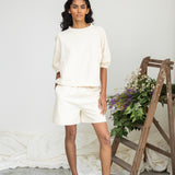 Helios Organic Cotton Felpe Sweatshirt in Undyed