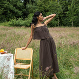 Janis Organic Cotton Top in Cacao