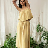 Janis Organic Cotton Top in Straw