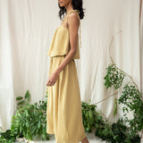 Janis Organic Cotton Top in Straw