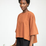 Shay Cotton Top in Russet S Preloved