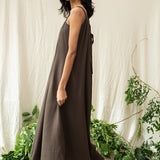 Wilder Organic Cotton Dress in Cacao