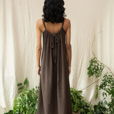 Wilder Organic Cotton Dress in Cacao