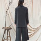 Glenn Organic Cotton Felpe Sweatshirt in Charcoal Stonewash