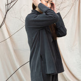 Glenn Organic Cotton Felpe Sweatshirt in Charcoal Stonewash